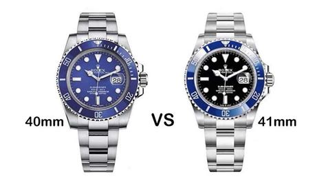 rolex submariner 40mm too small|Rolex Submariner 40mm vs 41mm.